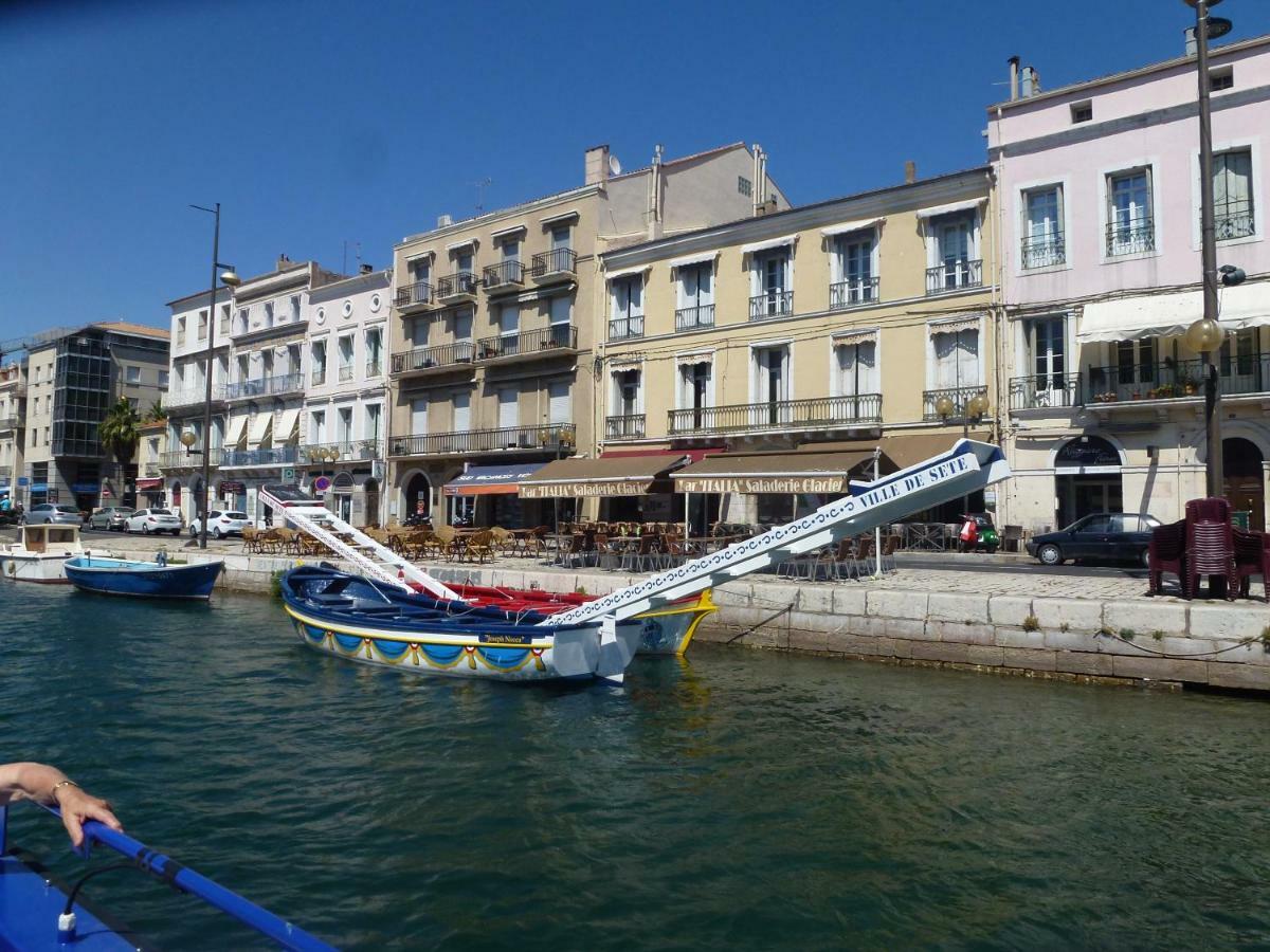 "Bien Vivre Ensemble" Aux Marches Du Soleil - Chambres Privees Chez L'Habitant Dans Appartement Partage Sète Buitenkant foto